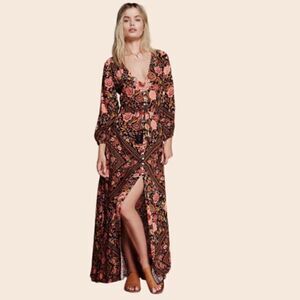 Spell | Dresses | Original Spell Designs Boho Blossom Gown Sage Green Maxi  Dress M Sundancer Nwot | Poshmark
